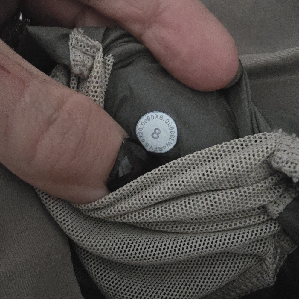 Lululemon Gathering Storm Long Jacket In Sandlot Size 8 - Picture 10 of 13